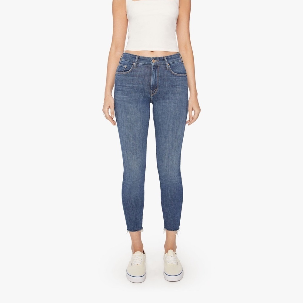 Mother The Looker Ankle Fray Girl Crush (J4)